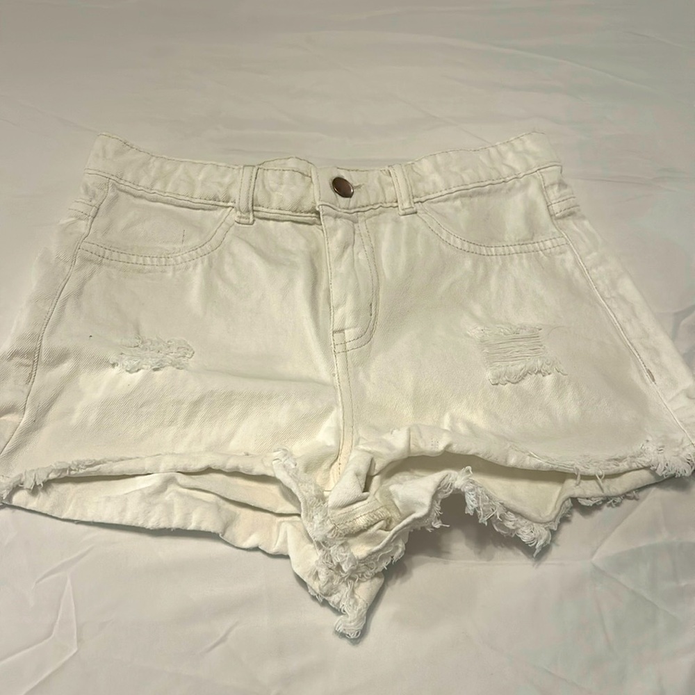 White shorts